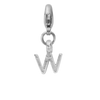 Silver Mini Alphabet Lobster Charm