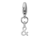 Silver Mini Alphabet Lobster Charm