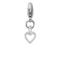 Silver Mini Alphabet Lobster Charm