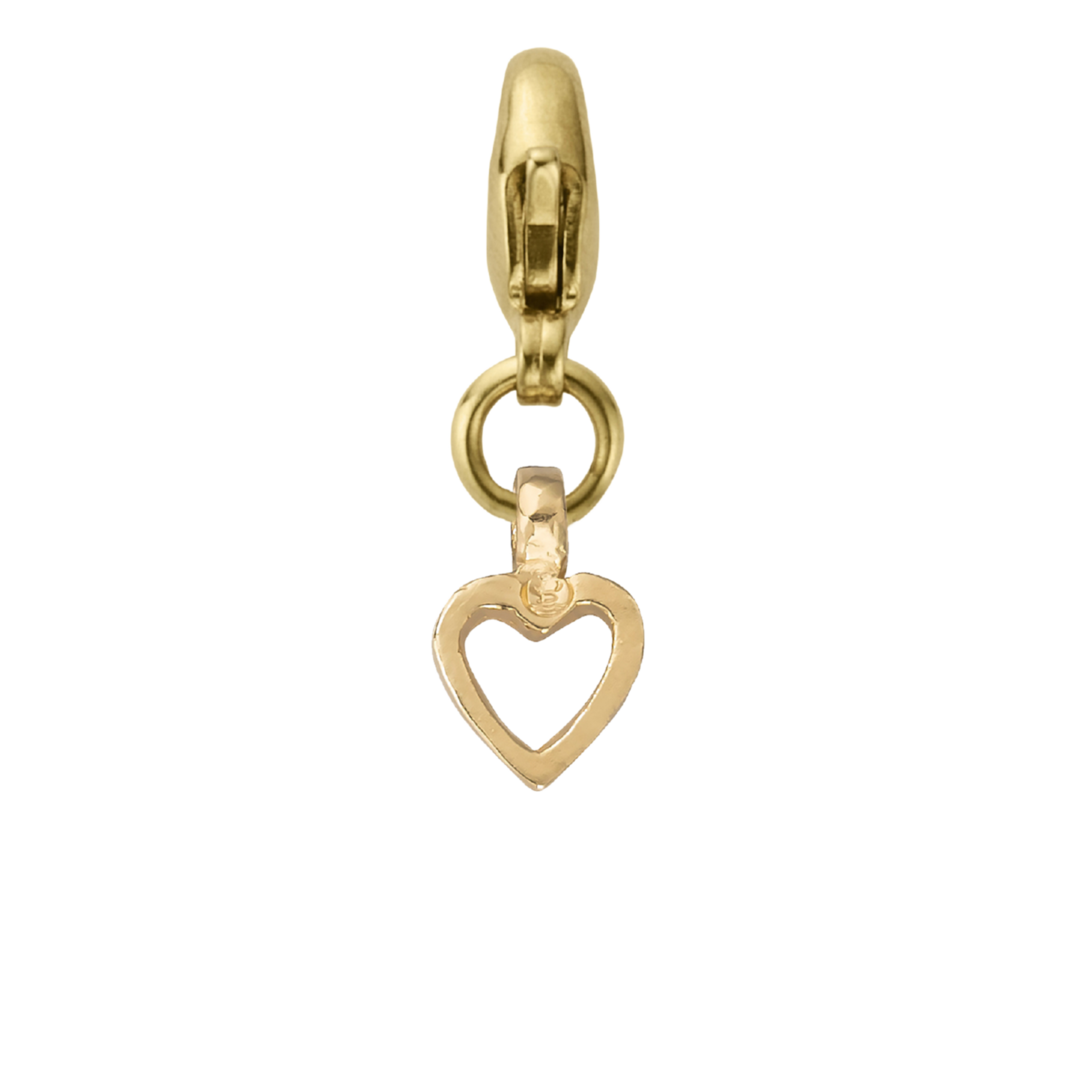 Gold Mini Alphabet Lobster Charm