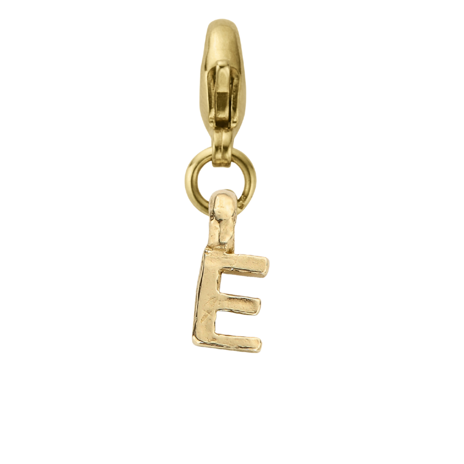 Gold Mini Alphabet Lobster Charm