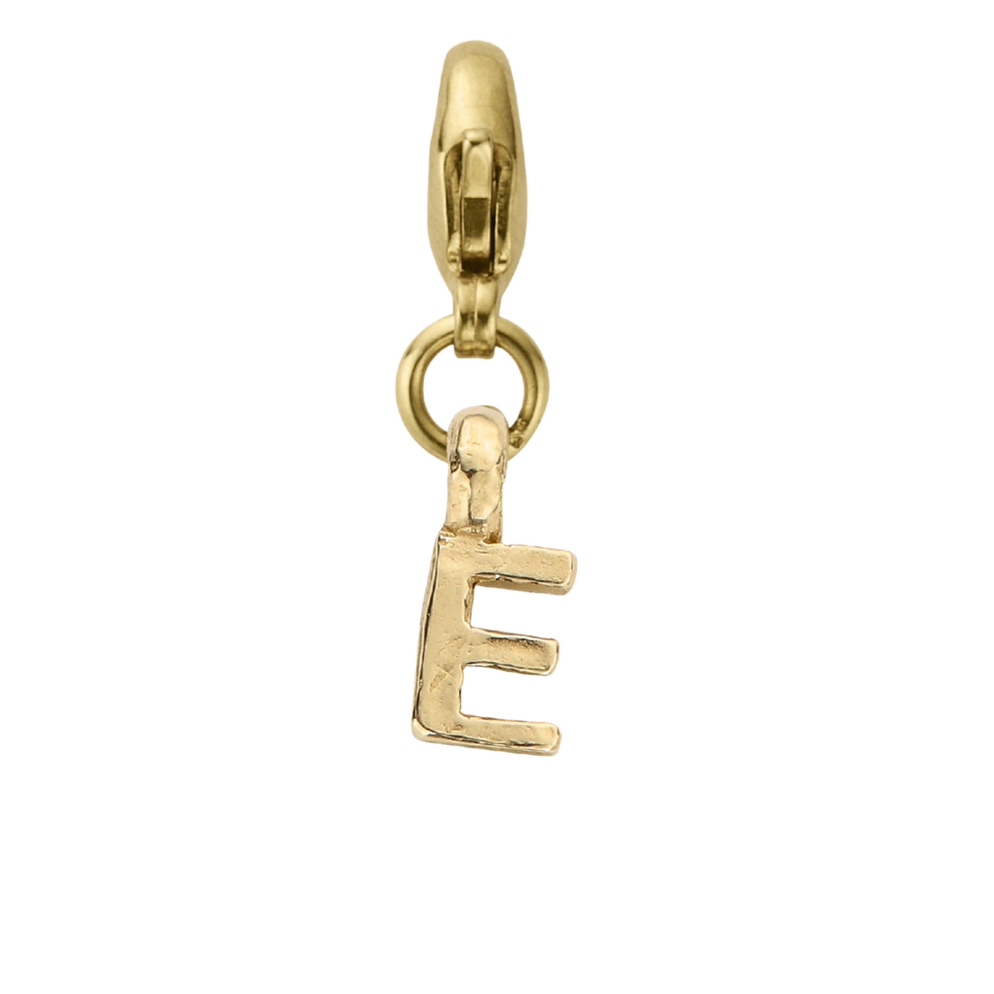Gold Mini Alphabet Lobster Charm