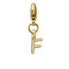 Gold Mini Alphabet Lobster Charm