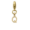 Gold Mini Alphabet Lobster Charm