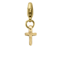 Gold Mini Alphabet Lobster Charm