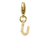 Gold Mini Alphabet Lobster Charm