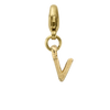 Gold Mini Alphabet Lobster Charm