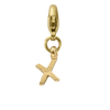 Gold Mini Alphabet Lobster Charm