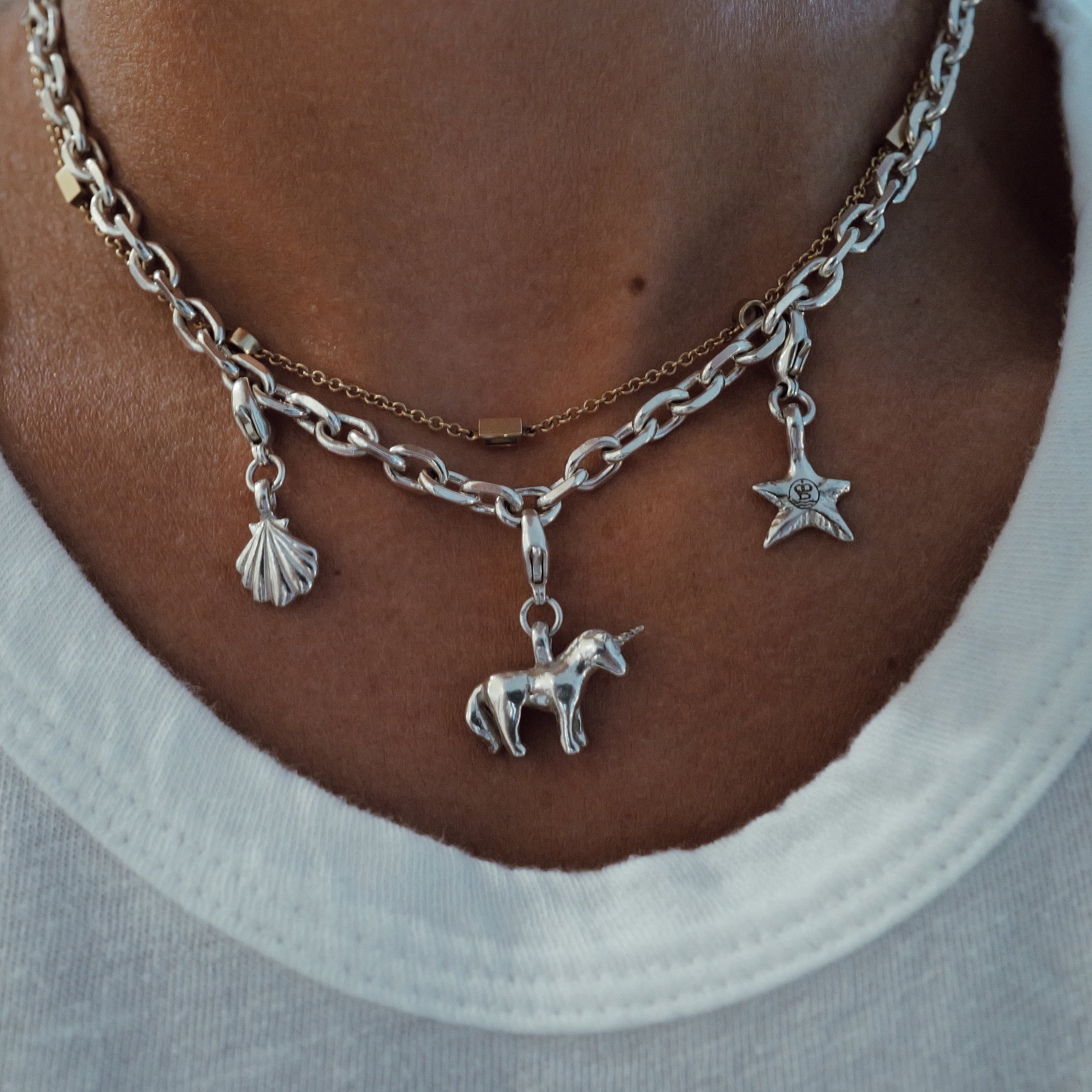Silver Lobster Charms