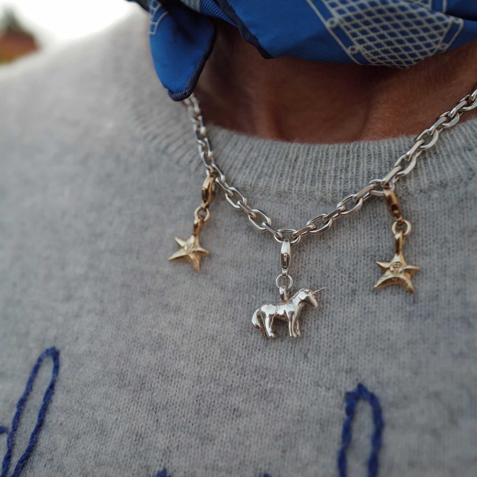 Gold Lobster Charms