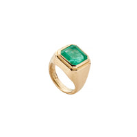 MAGNUS Gold Emerald Ring