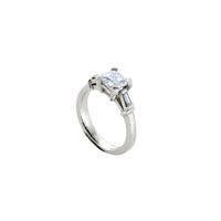 MALIA Platinum Diamond Ring