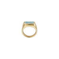 MARINO Gold Zimbaqua Aquamarine Ring