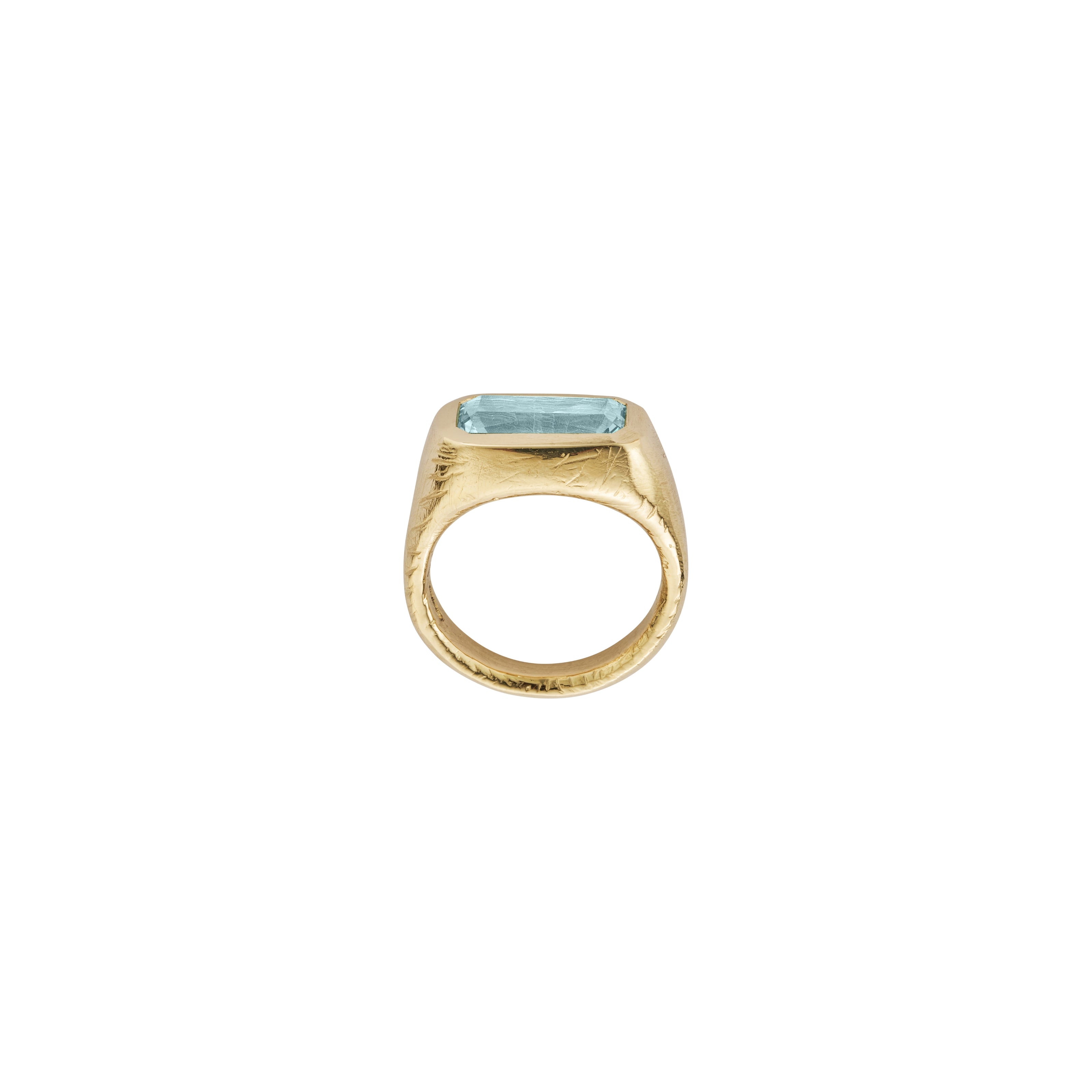 MARINO Gold Zimbaqua Aquamarine Ring