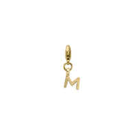 Gold Mini Alphabet Lobster Charm
