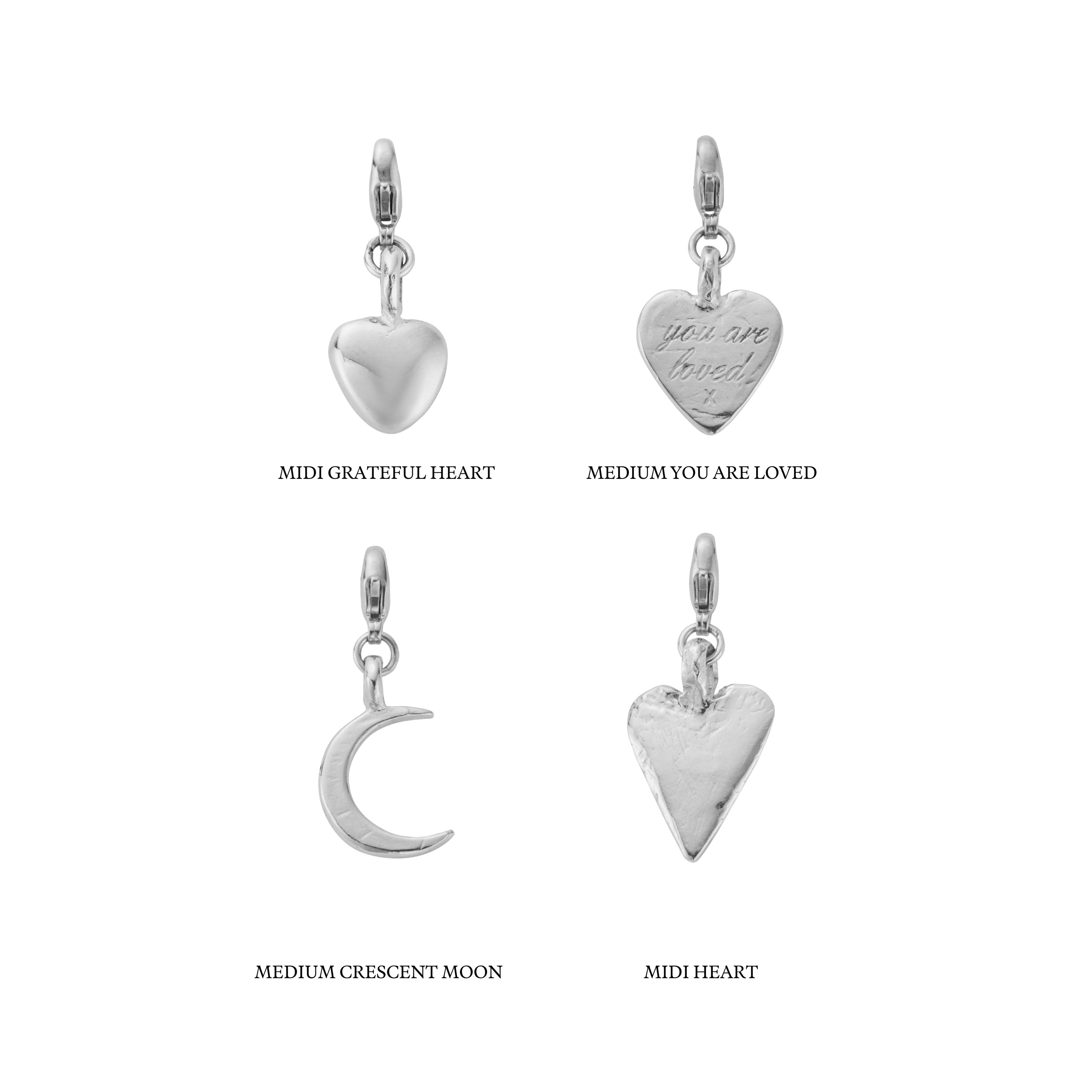 Silver Lobster Charms