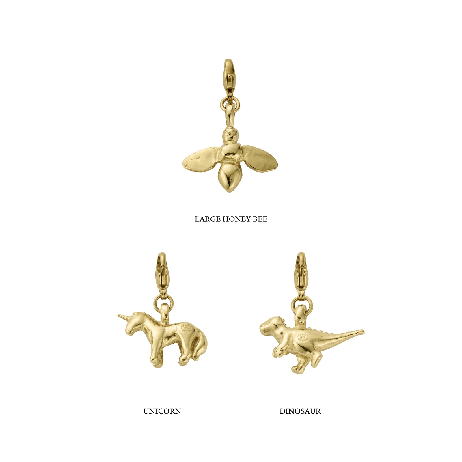 Gold Lobster Charms