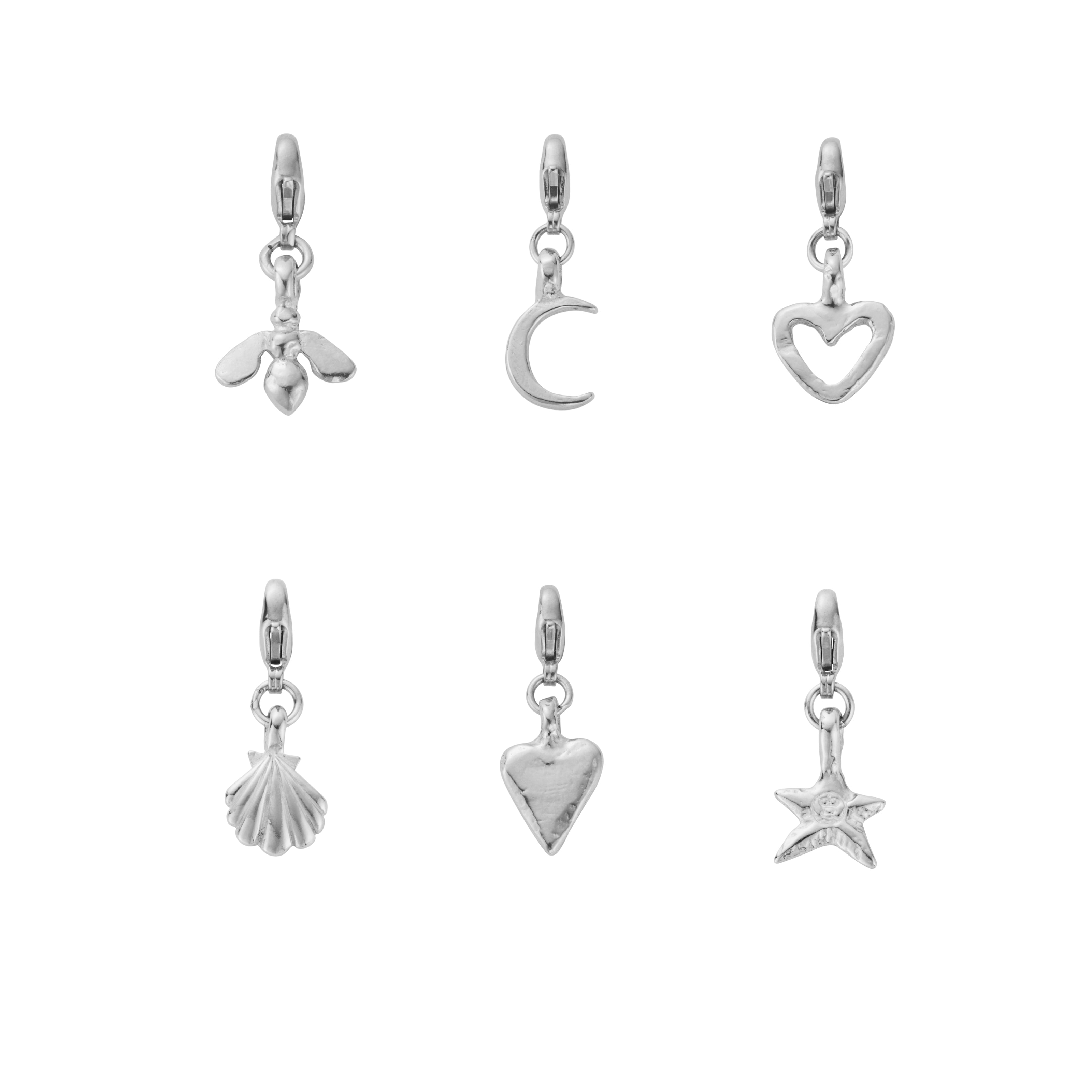 Silver Lobster Charms