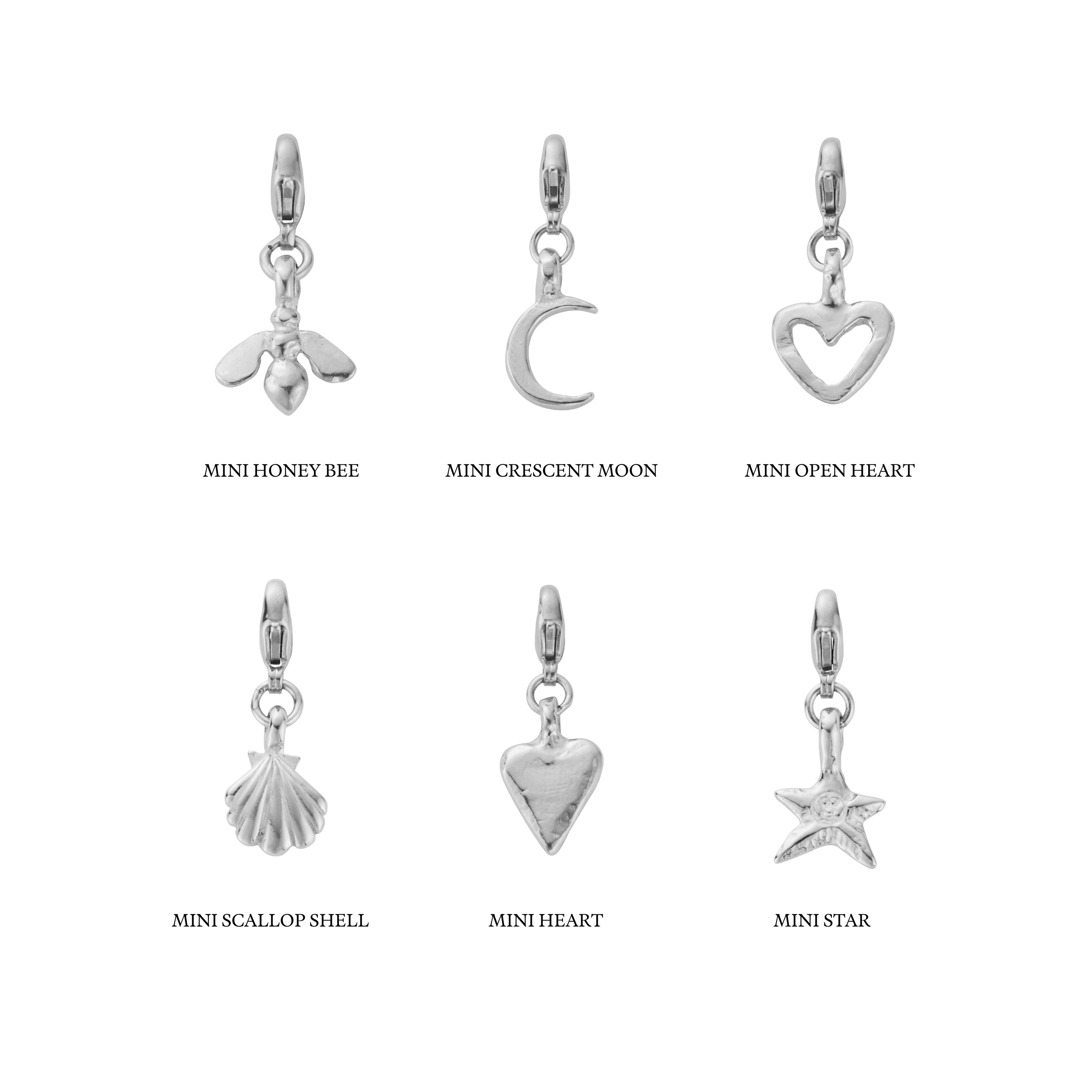 Silver Lobster Charms