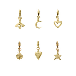 Gold Lobster Charms