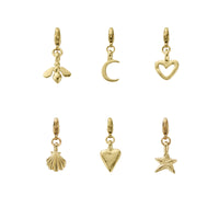 Gold Lobster Charms