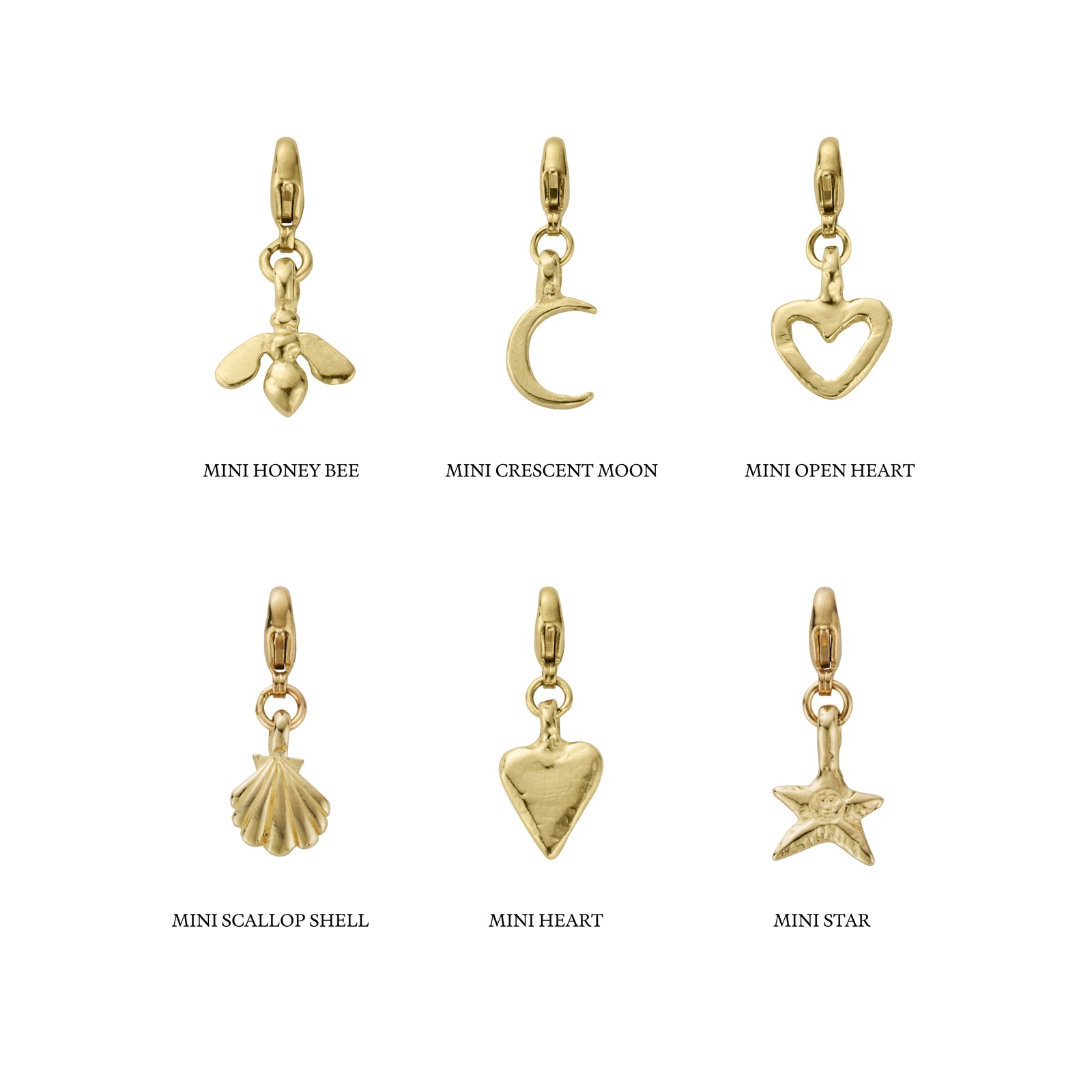 Gold Lobster Charms