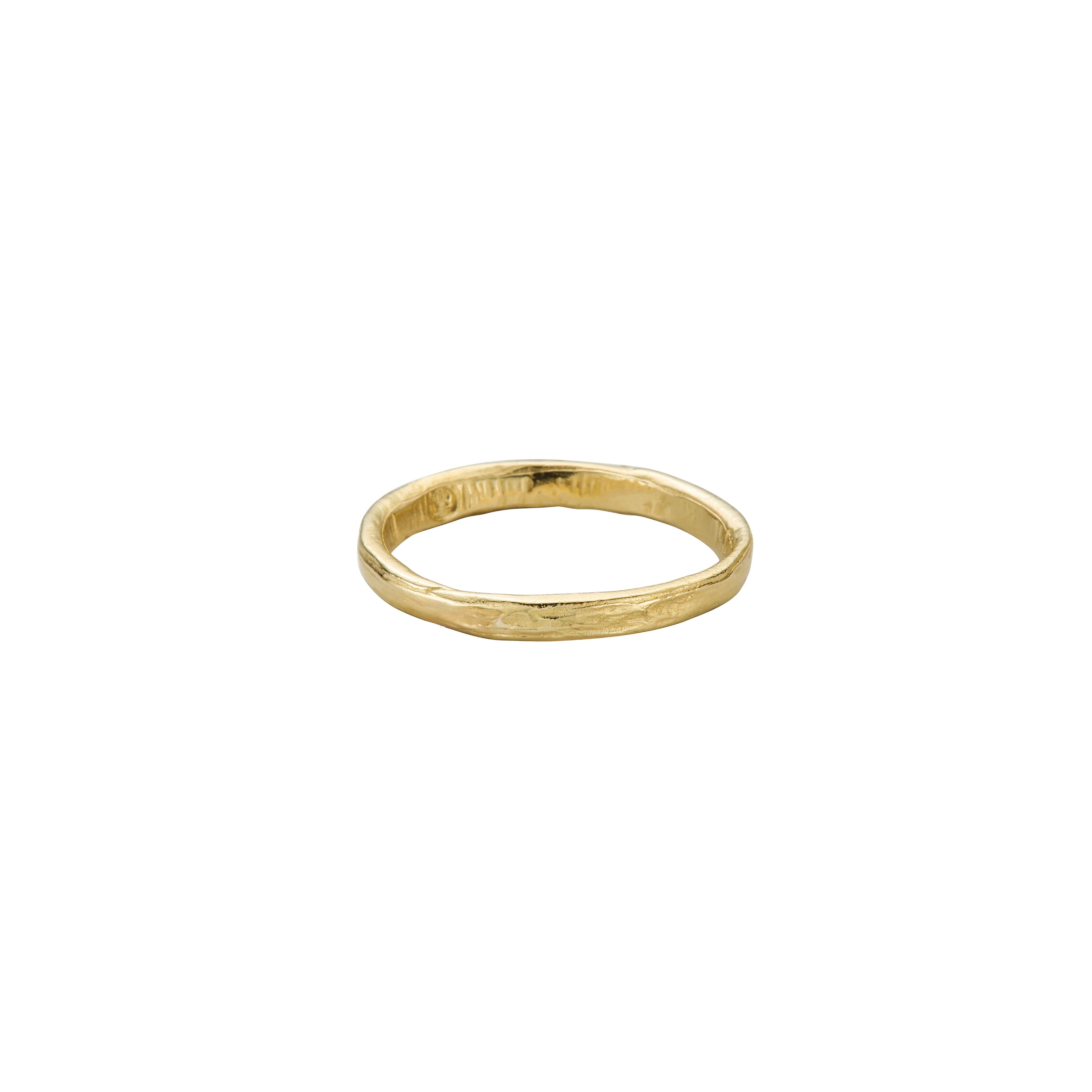 Men's 18ct Gold Mini Posey Ring