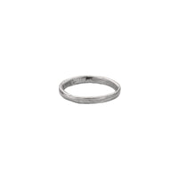 Men's 9ct White Gold Mini Posey Ring
