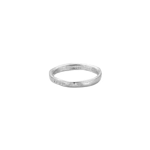 Men's Silver Mini Posey Ring