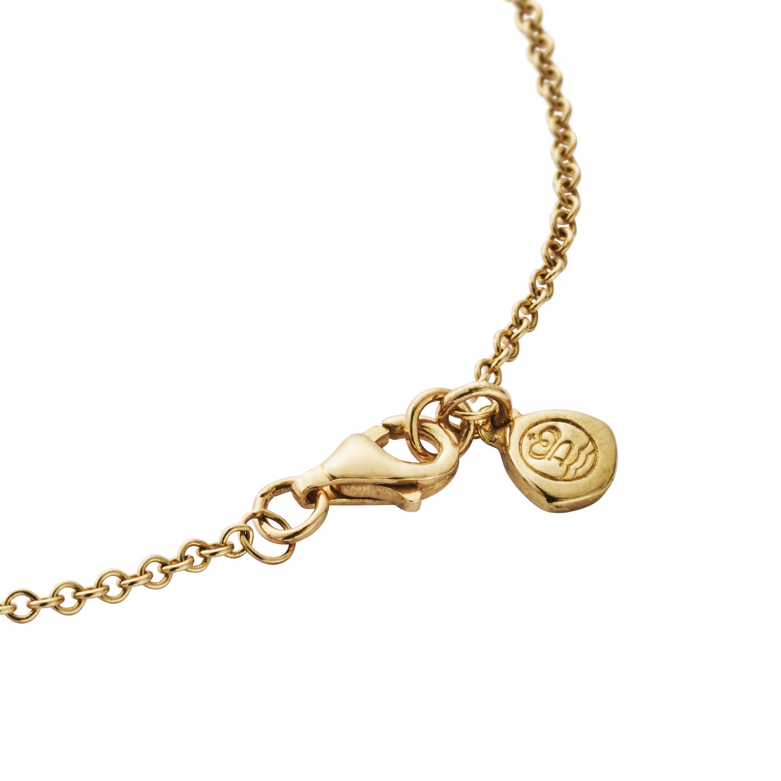 Gold Pavé Diamond Mini Cross Necklace