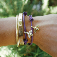 Gold Mini International Women's Day Honey Bee Sailing Rope