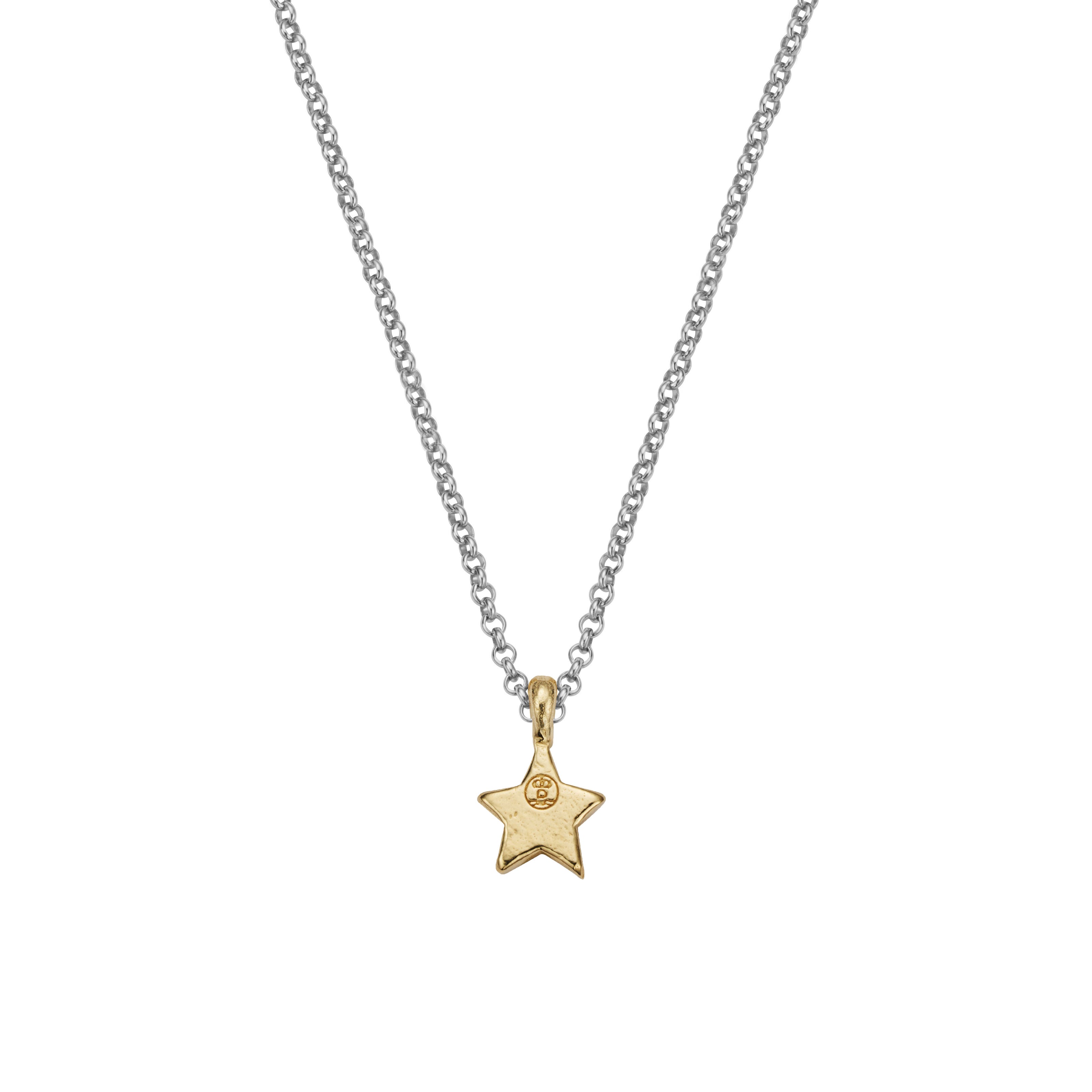 Silver & Gold Guiding Star Necklace
