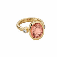 NAYELI Gold Tourmaline & Diamond Ring