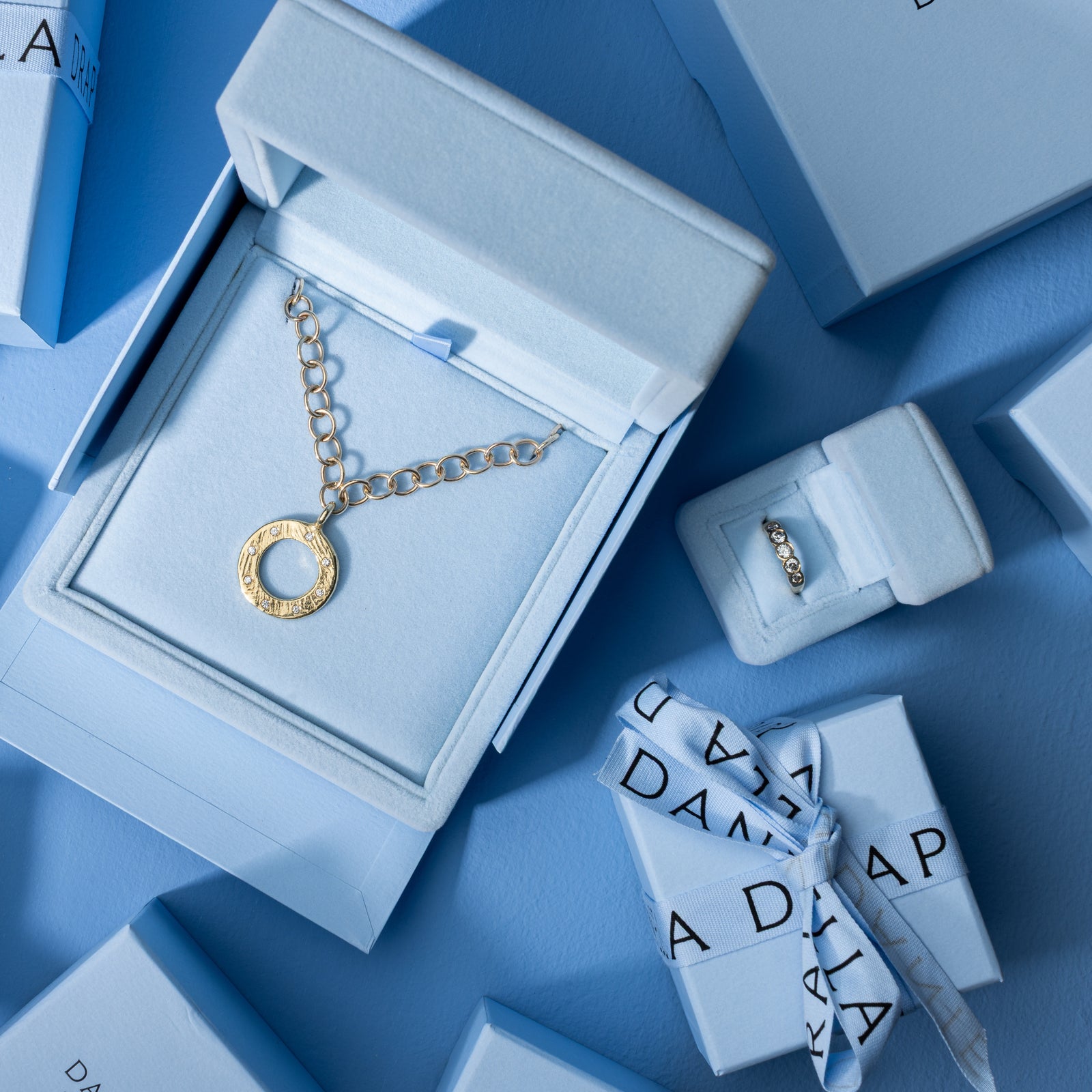 Bespoke Velvet Engagement Ring Box