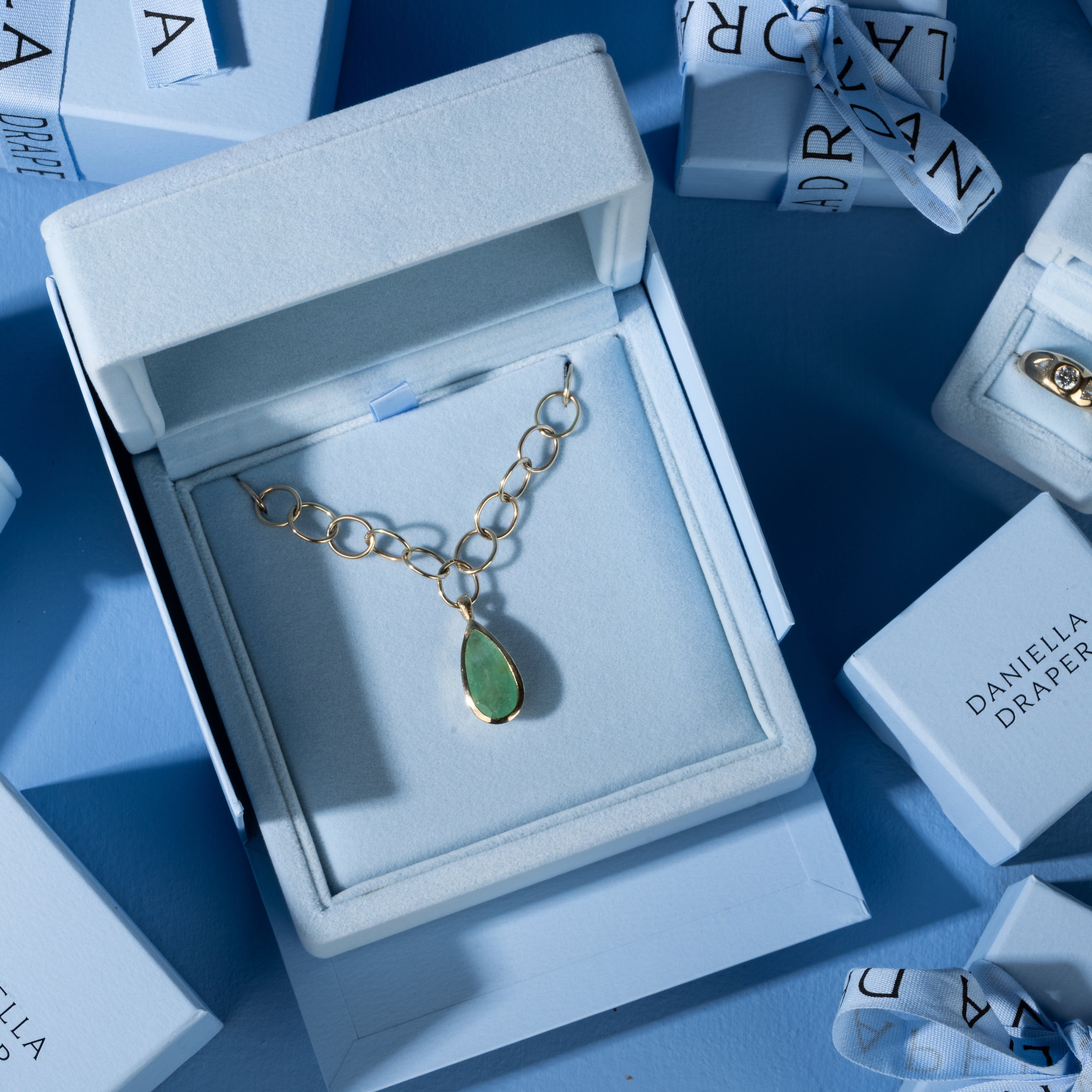 Bespoke Velvet Necklace Box