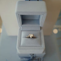 Large Bespoke Velvet Ring Box