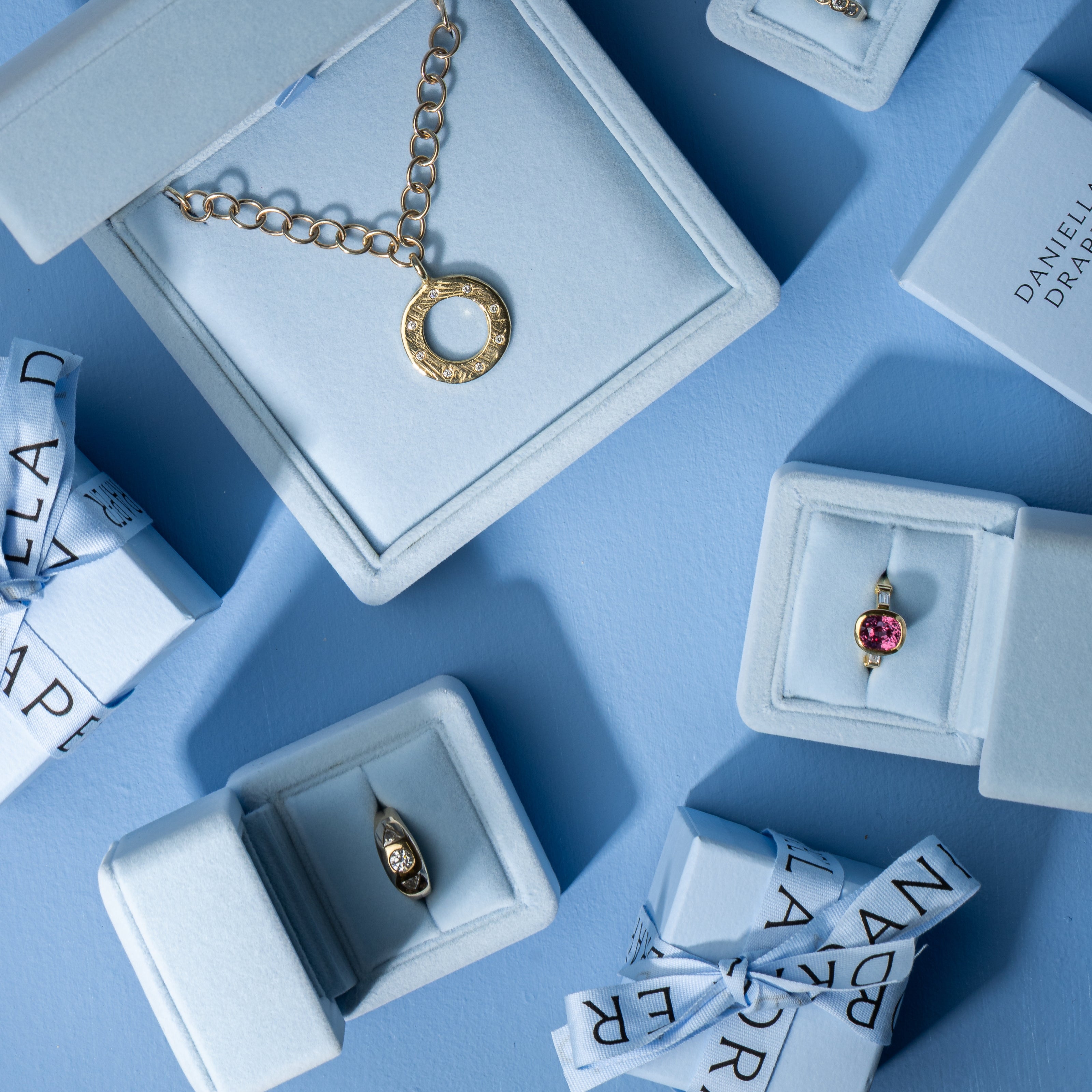 Bespoke Velvet Necklace Box