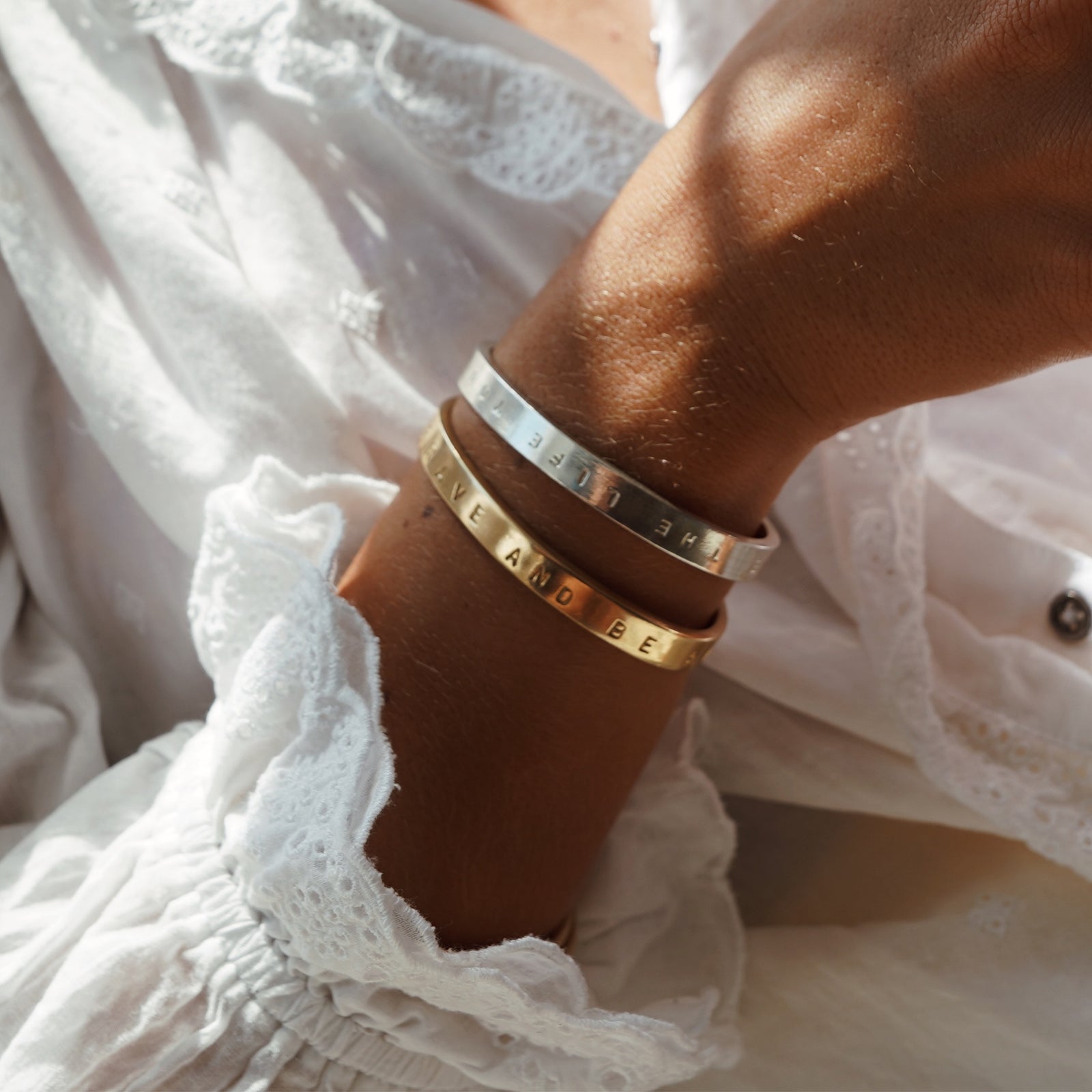 Silver Luxury Signature Bangle