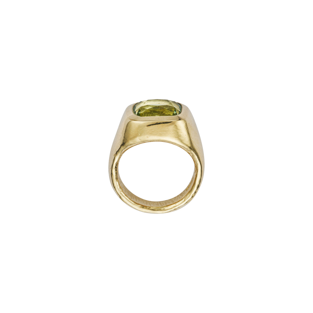 GILDA Gold Green Tourmaline Ring