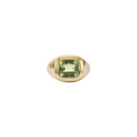 GILDA Gold Green Tourmaline Ring