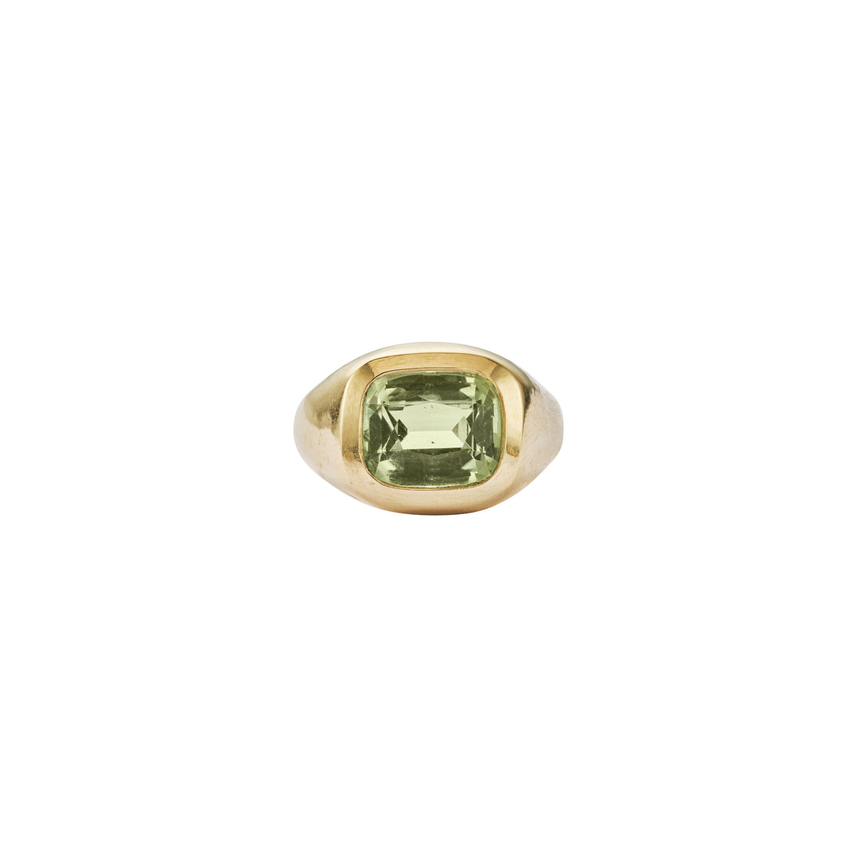GILDA Gold Green Tourmaline Ring