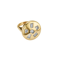 CYRENE Gold Diamond Ring