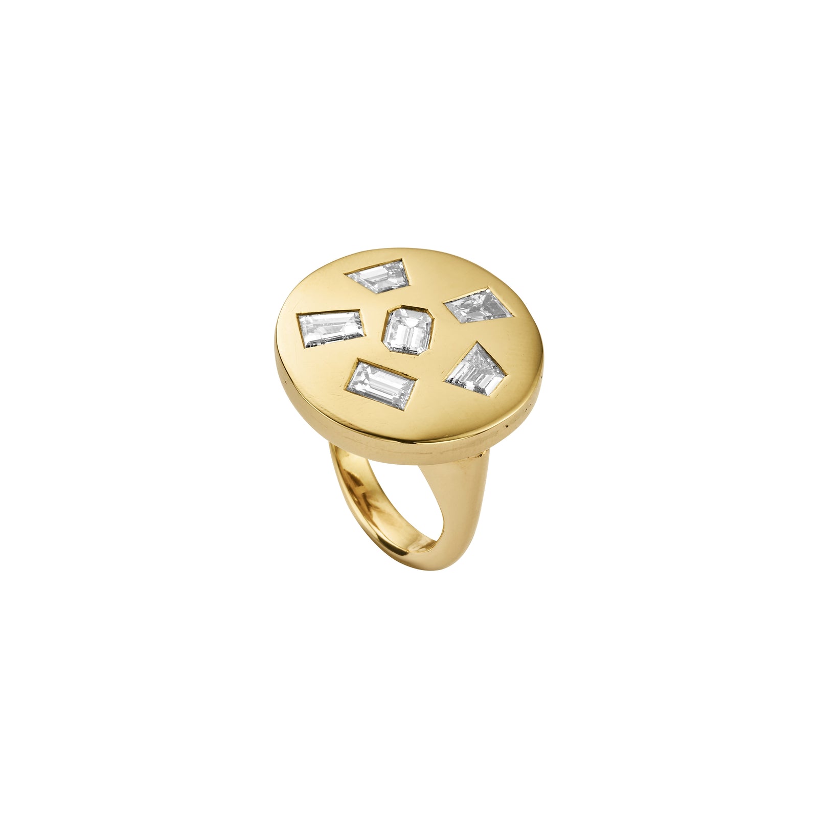 CYRENE Gold Diamond Ring
