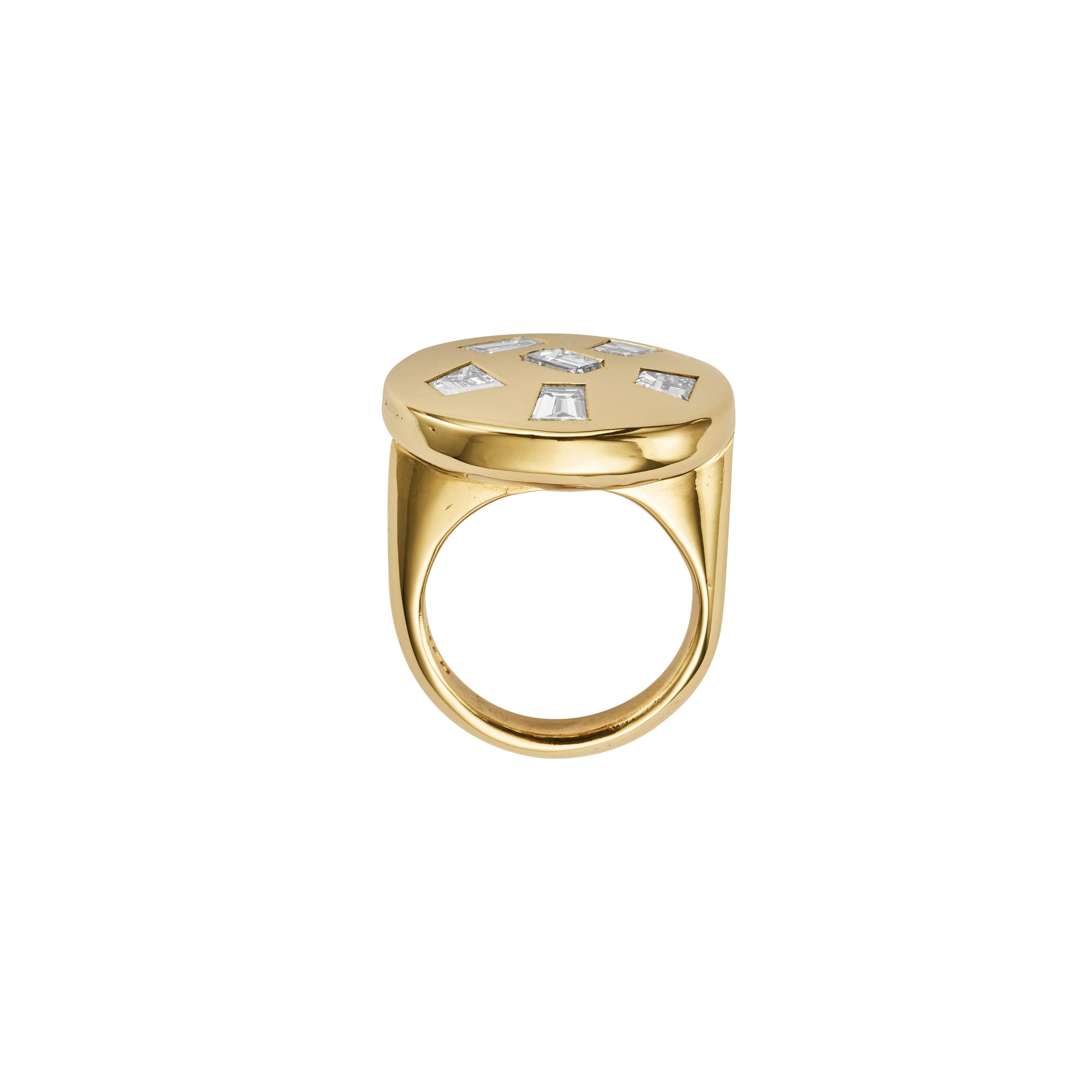 CYRENE Gold Diamond Ring