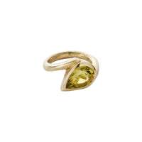 ORIANA Gold Zimbaqua Beryl Ring