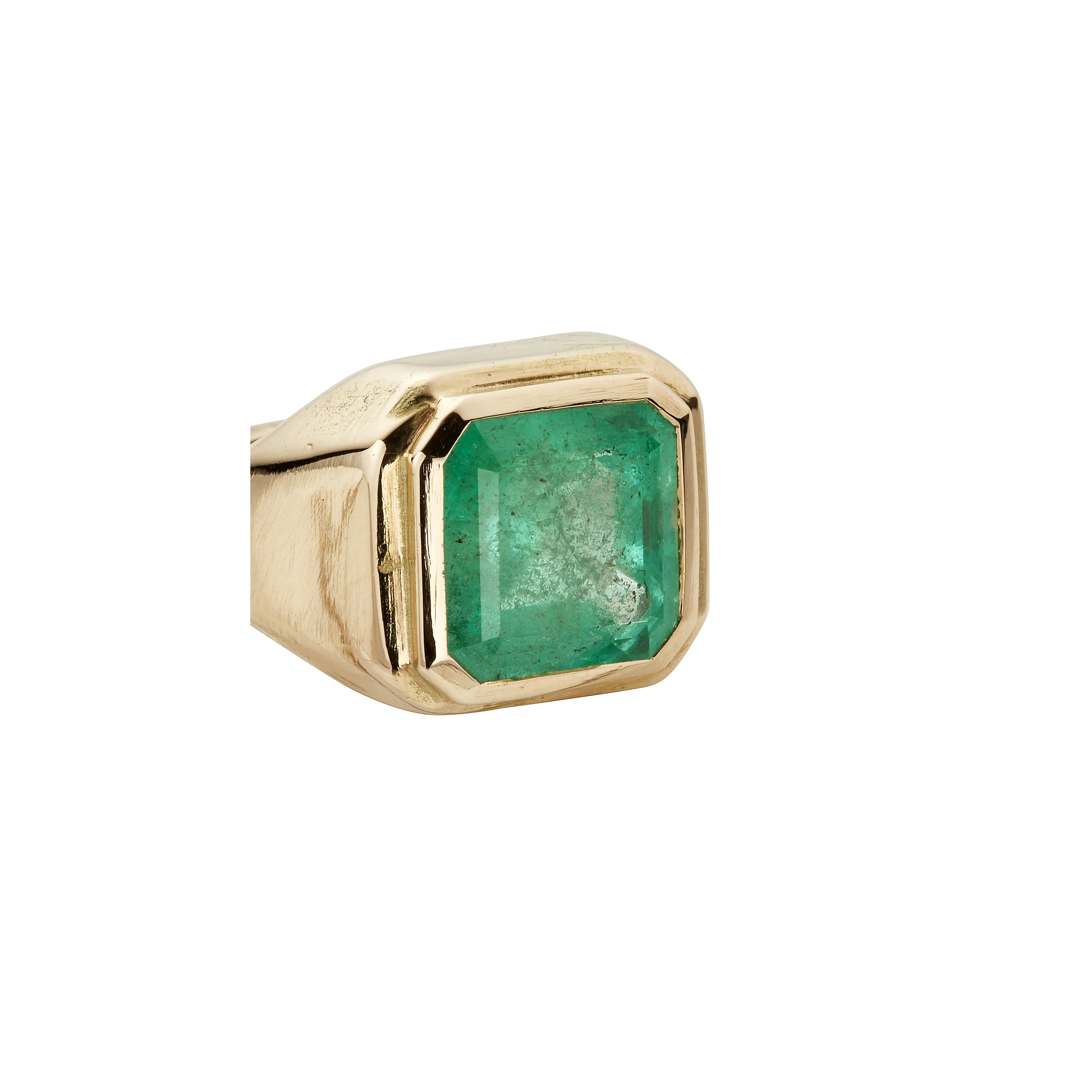 MAGNUS Gold Emerald Ring