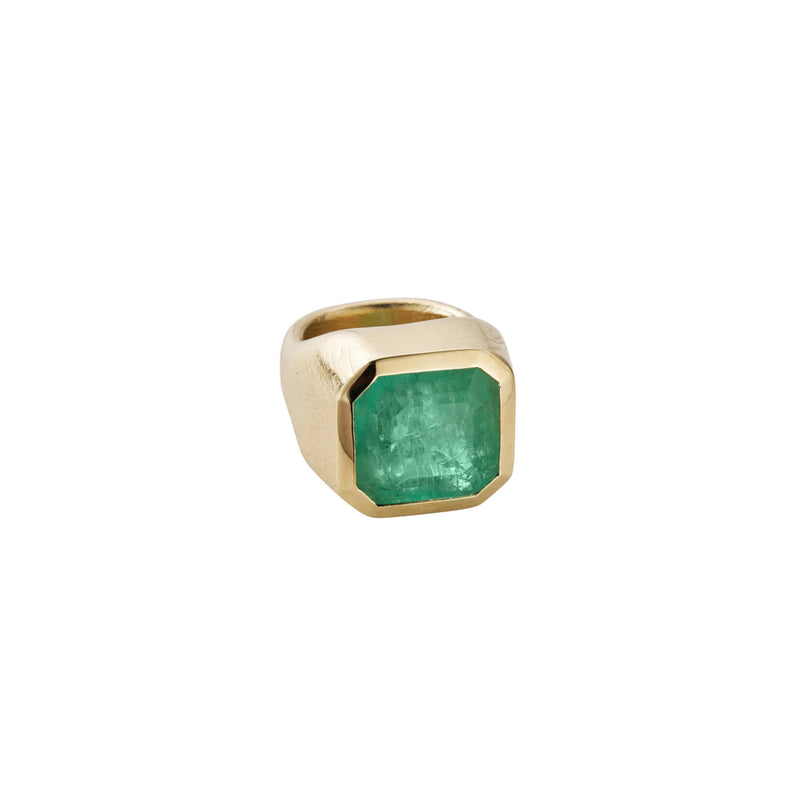 KANA Gold Emerald Ring