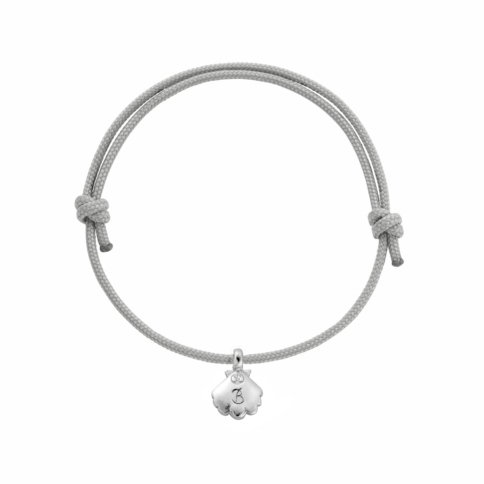 Silver Scallop Shell Sailing Rope