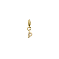 Gold Mini Alphabet Lobster Charm