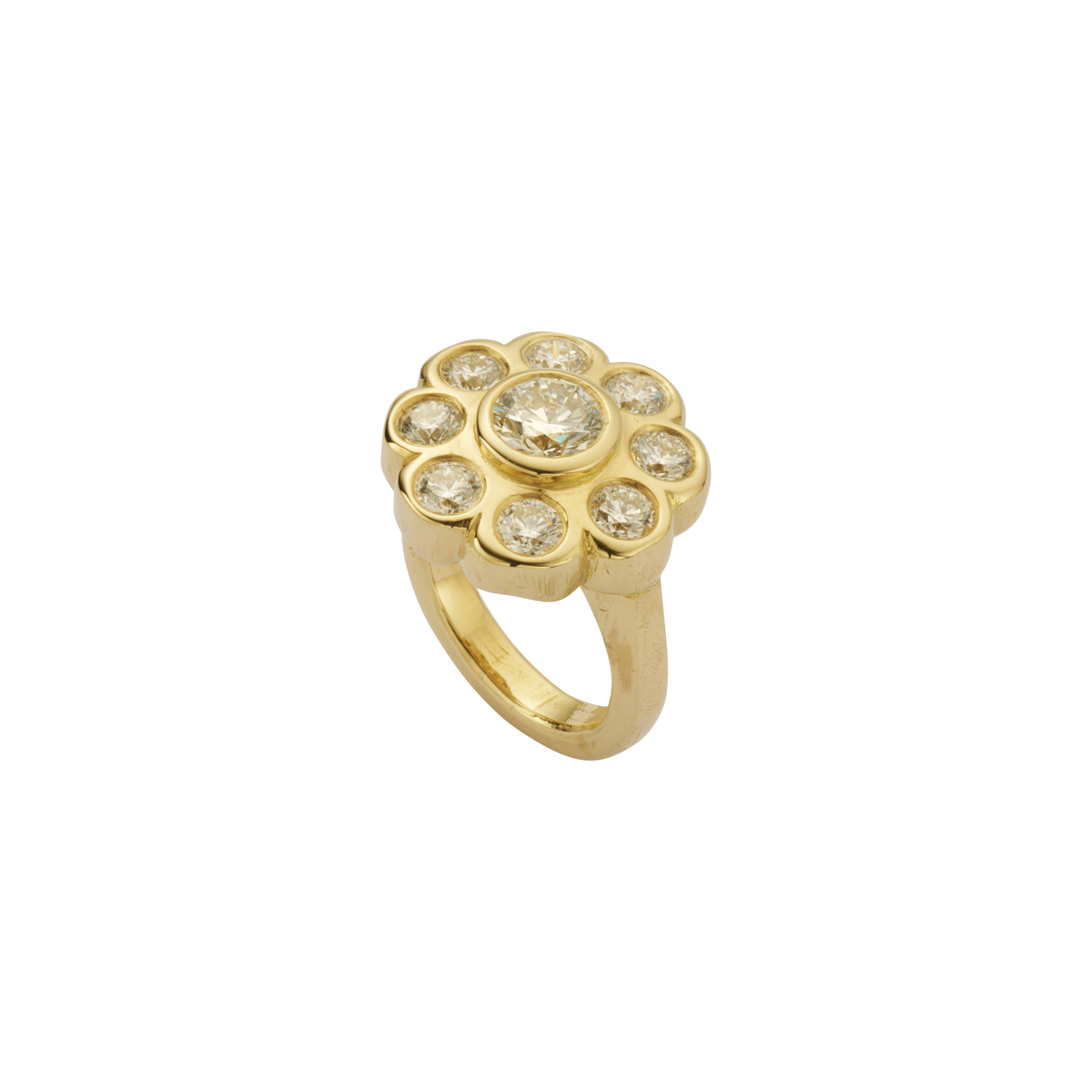 PRIMULA Gold Diamond Ring